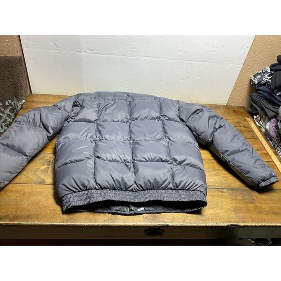 Vintage Cabelas Premier Northern Goosedown Gray Puffer Jacket Coat Mens XL Tall - Picture 10 of 10
